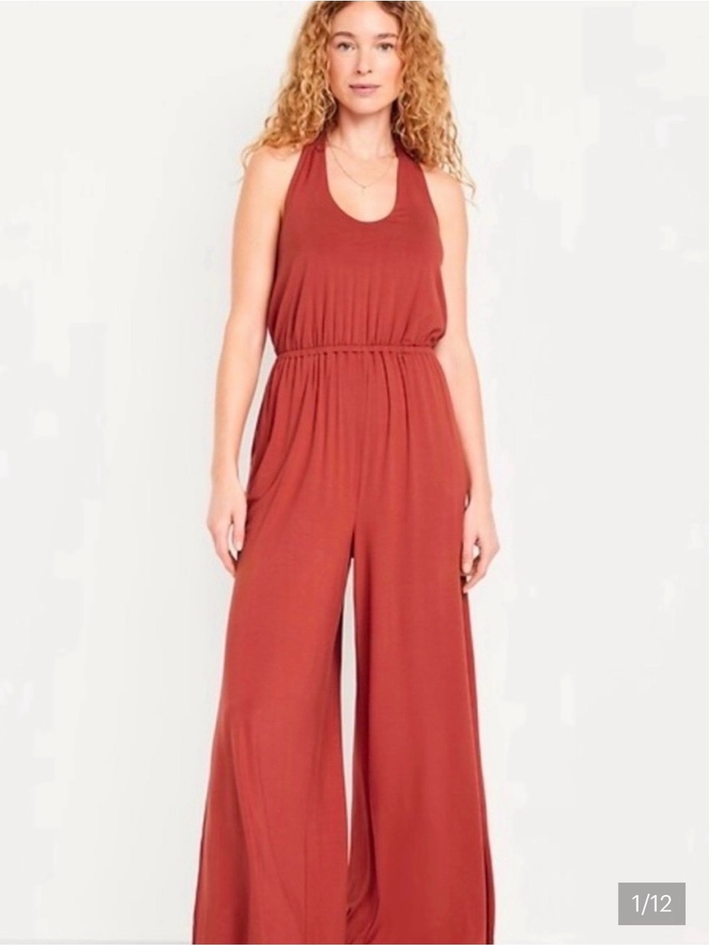 Old Navy Halter Jumpsuit, Size M